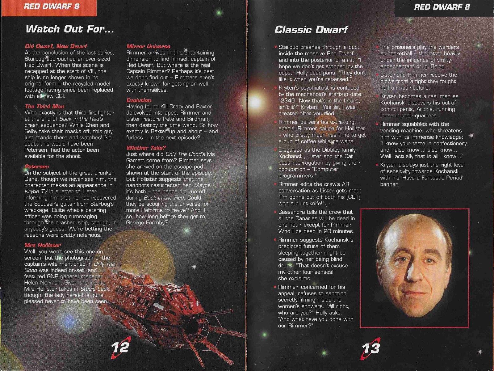 Inserts from BBCDVD 1693